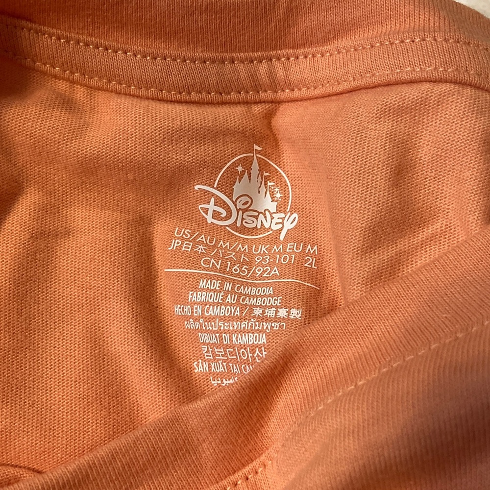 Disney Parks Disneyland Peach Orange Tank Top Women Sizes XS, M, 2X - Picture 12 of 14